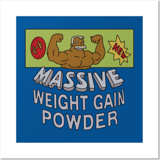 Massive Weight Gain Powder Posters and Art